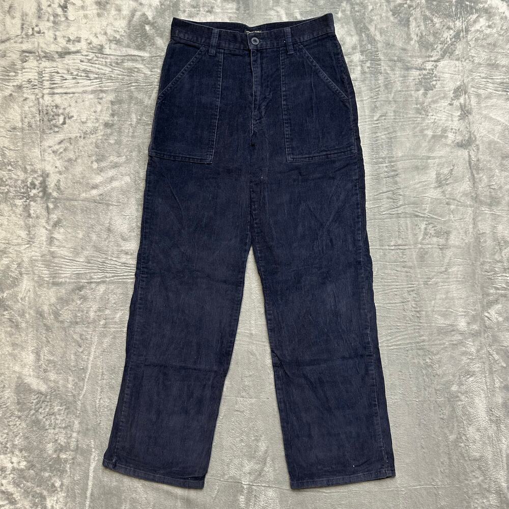 Vintage American Eagle Chino Pants Women's Size 2 Black Corduroy